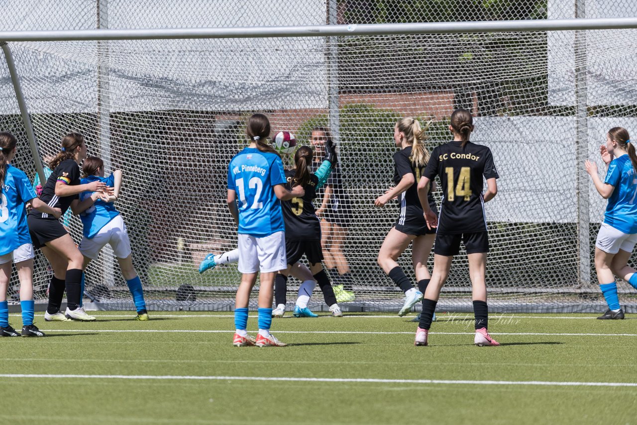 Bild 377 - wBJ SC Condor - VfL Pinneberg : Ergebnis: 3:2